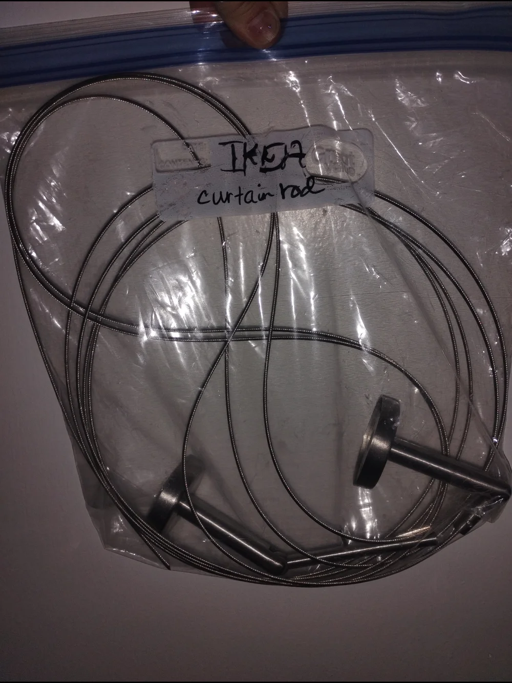 New IKEA Stainless Steel Curtain Or Indoor Clothesline